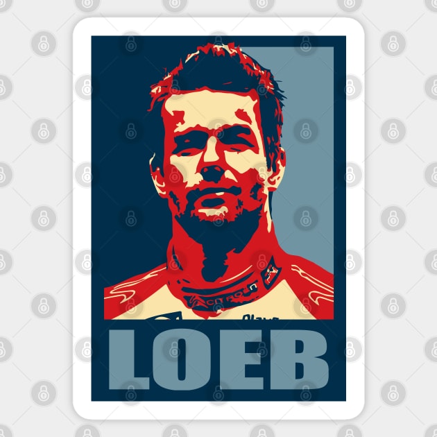 SEBASTIEN LOEB Sticker by HSDESIGNS